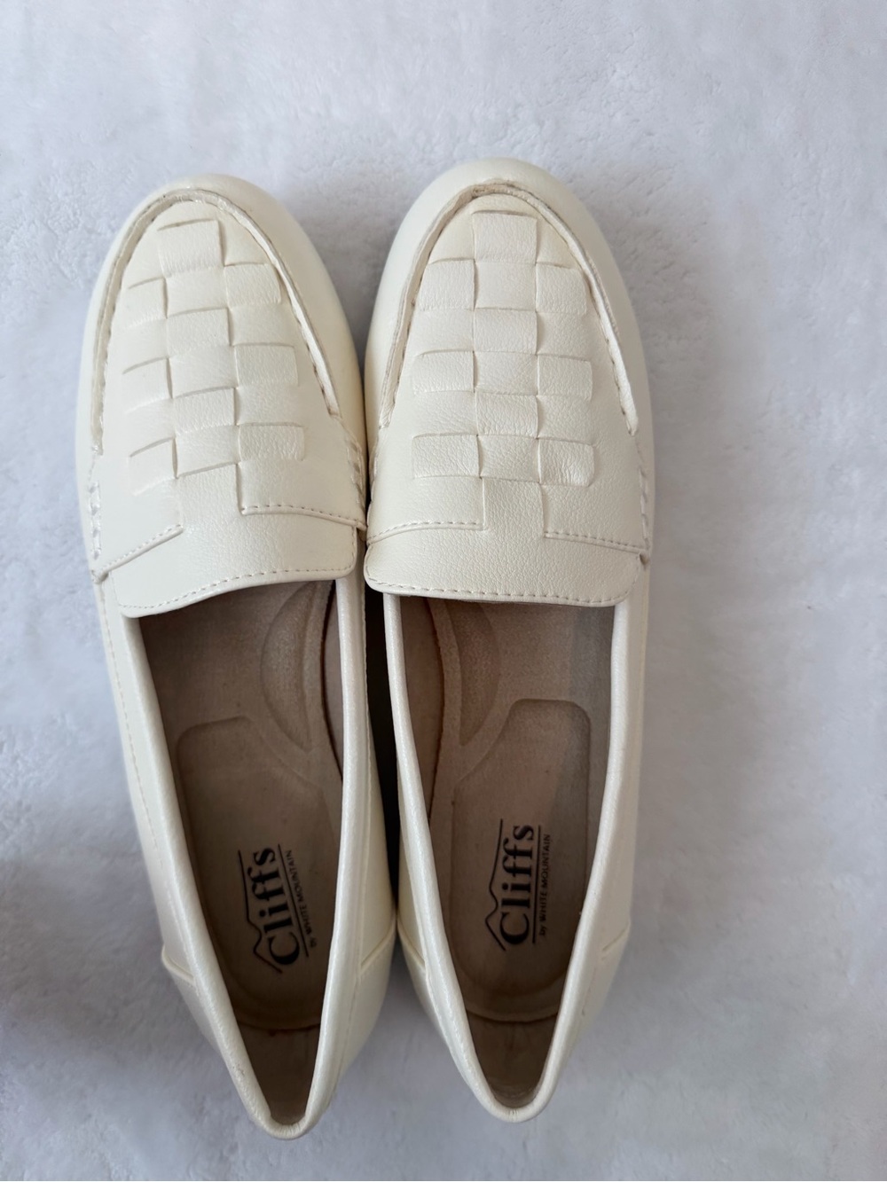 Cliffs by WHITE MOUNTAIN Ecru Slip-On Loafers